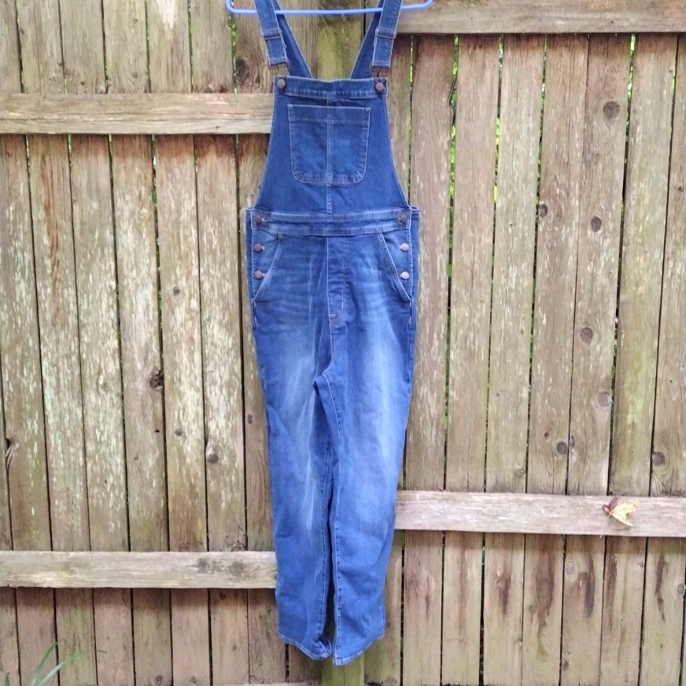 J Crew Jean Overalls